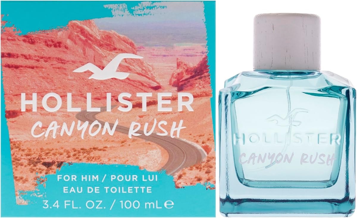 Canyon Rush by Hollister for Men - 3.4 oz EDT Spray