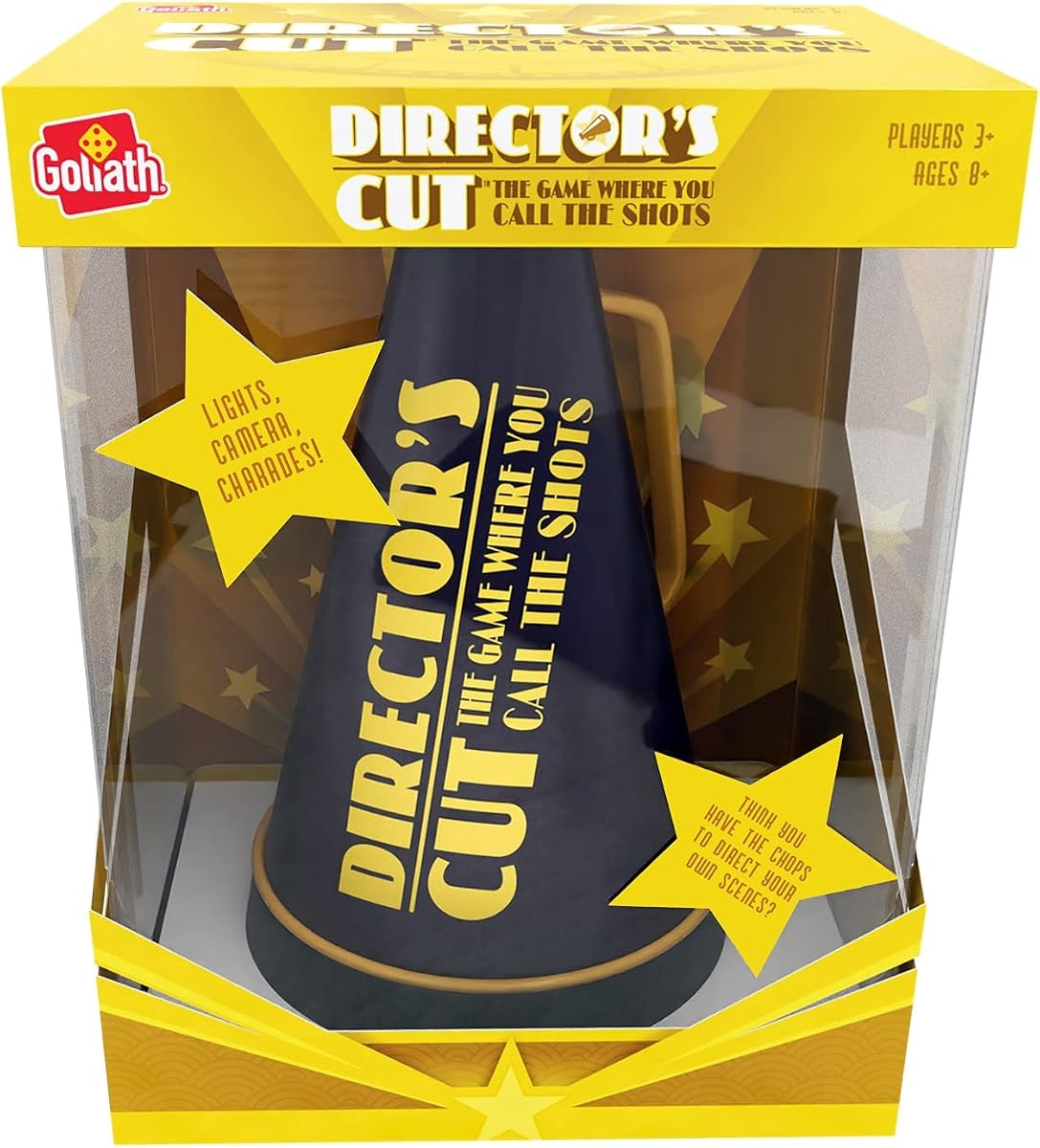 Goliath Director's Cut - Hilarious Family Friendly Party Game - Fast-Paced Twist on Charades, Multi Color