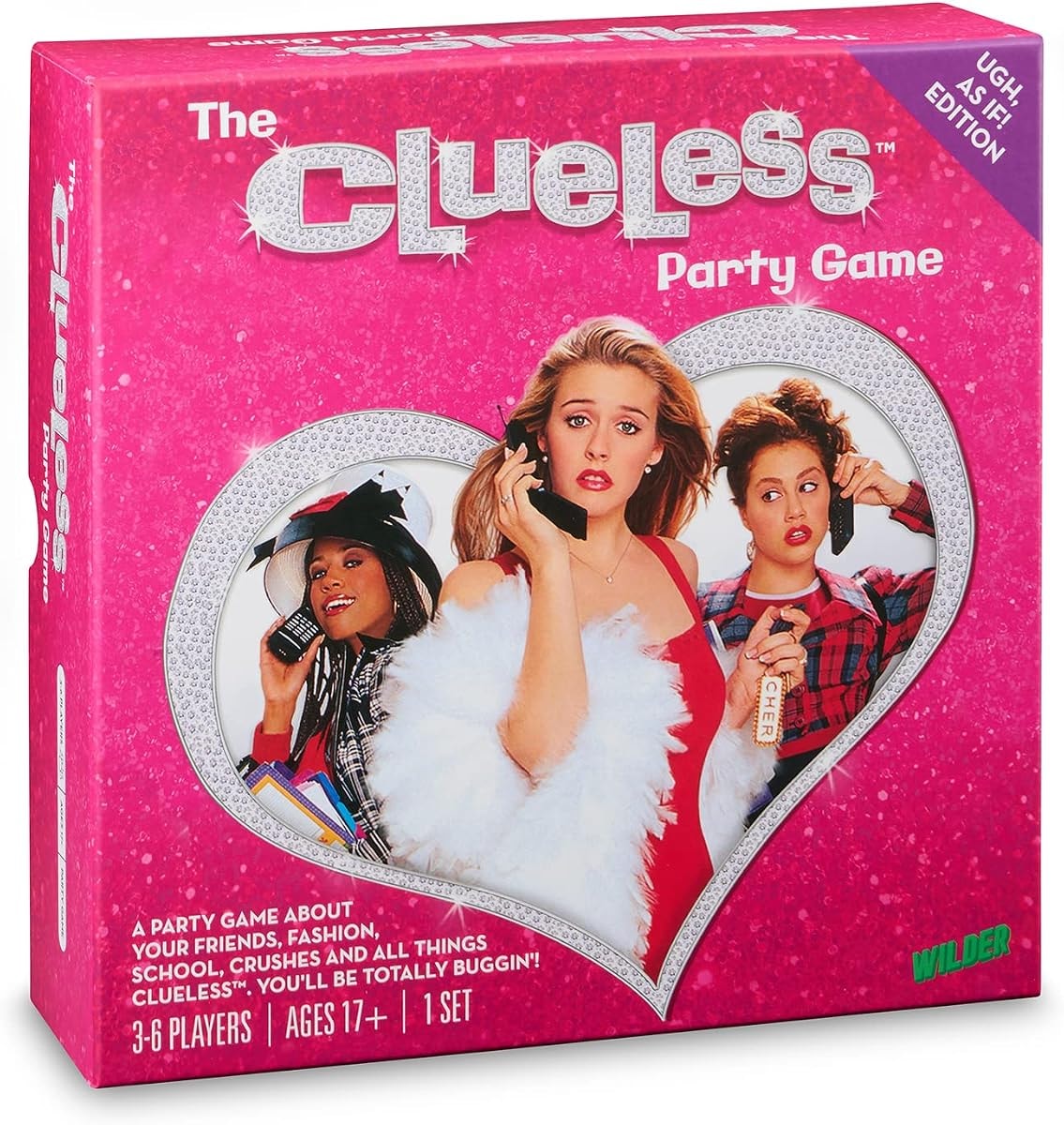 Clueless Party Game - Ugh as if! Edition - Board Game for Adults