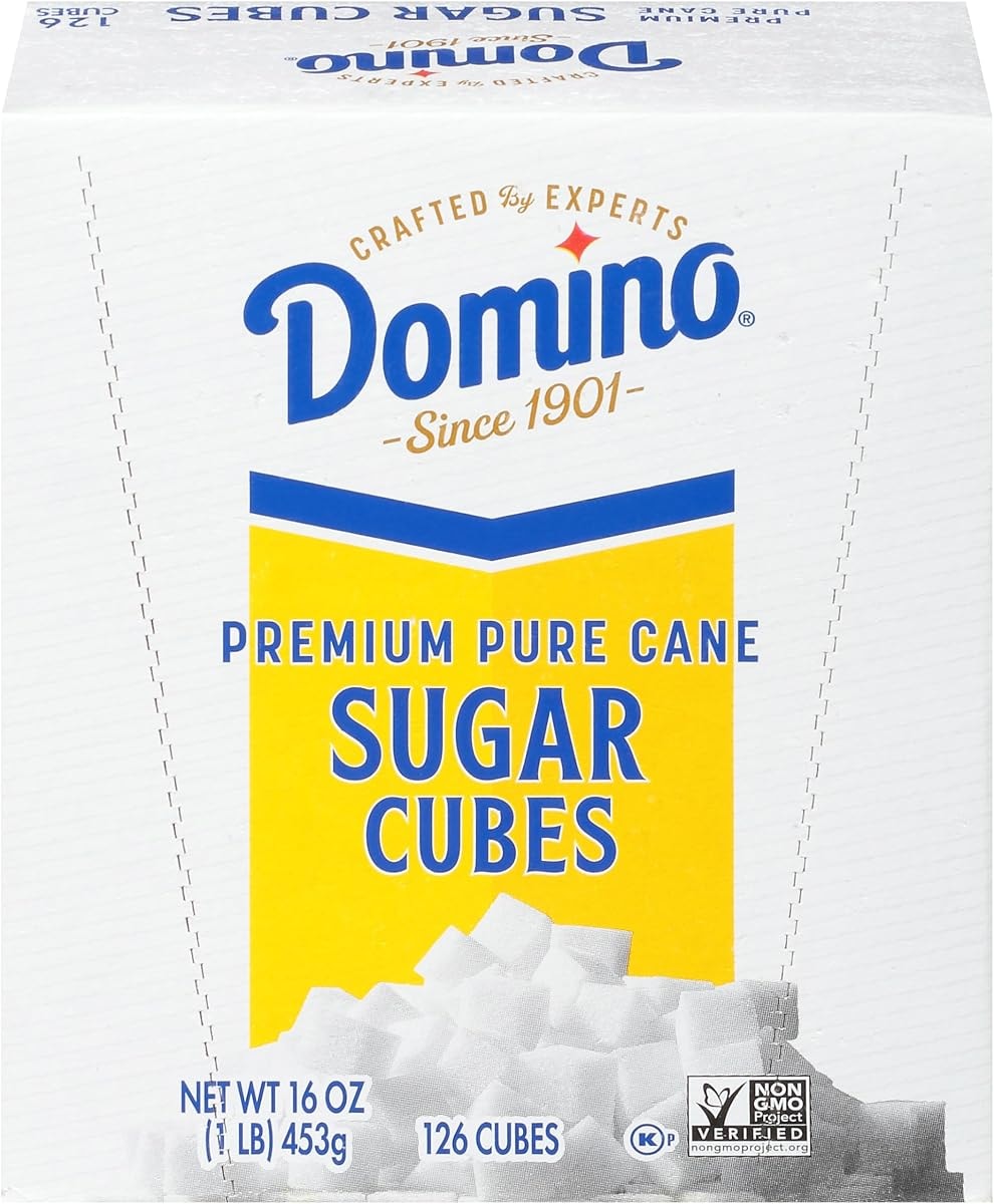 Domino, Premium Pure Cane Sugar Cubes Dots, 16 Ounce