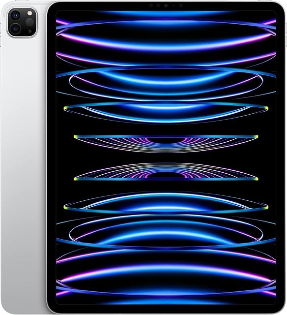 Apple 2022 iPad Pro 6th Gen (12.9-inch, Wi-Fi, 512GB) - Silver (Renewed Premium)