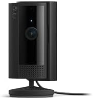 Ring Indoor Cam (newest model) — Home or business security in 1080p HD video, Black