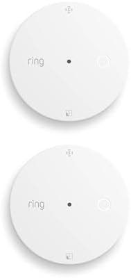 Ring Sensors: Glass Break Sensor (newest model) – Instant notifications, on Amazon Sidewalk, no base station needed, Pro Monitoring (sold separately), 2-pack