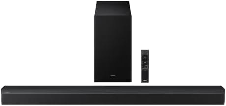 Samsung B-Series Soundbar HW-B750F 5.1 ch Subwoofer (2025 Model) Voice Enhance Mode, Q-Symphony, Adaptive Sound