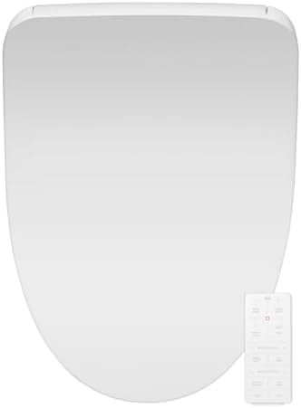 Bio Bidet BB1200 Elongated Smart Bidet, Warm Water Wash, Heated Seat & Dryer, App & Remote Control