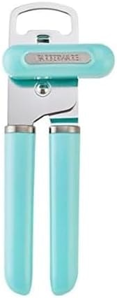 Farberware Manual Can Opener and Bottle Opener, High Carbon Stainless Steel Cutting Blade, Large Easy Turn Knob, Ergonomic Handles for Comfortable Grip, Dishwasher Safe Kitchen Gadget
