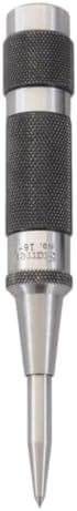 Starrett Steel Automatic Center Punch, 5-1/4" Length, 11/16" Punch Diameter