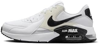 Nike Men's Air Max Excee Shoes, White/Black-Pure Platinum, 6