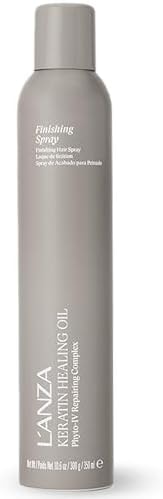 L'ANZA Keratin Healing Oil Hair Oil Finishing Hairspray, 10.6 Fl Oz