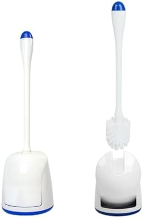 CELOX Toilet Bowl Brush and Holder, Bathroom Cleaning Kit, 2 Set, White
