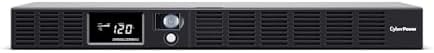 CyberPower OR500LCDRM1U Smart App LCD UPS Battery Backup and Surge Protector, 500VA/300W, 6 Outlets, AVR, 1U Rackmount, UL Certified