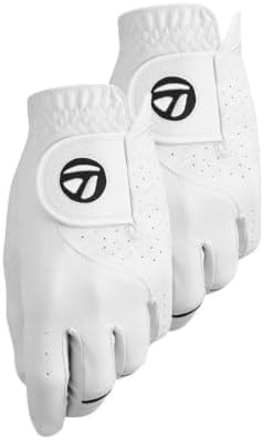 TaylorMade Golf Stratus Tech Glove 2 Pack Lefthanded Medium/Large