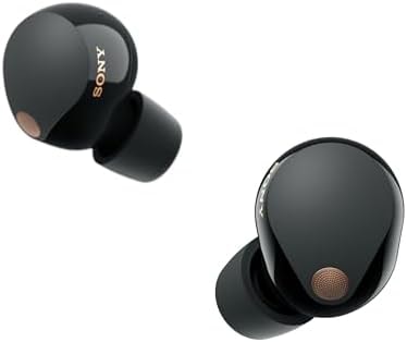 Sony WF-1000XM5 Premium Noise Cancelling Truly Wireless Earbuds, Black