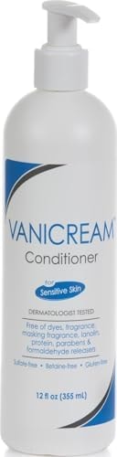 Vanicream Conditioner, Mild Formula for Sensitive Scalps, 12 Fl Oz