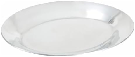 Winco APL-10 Aluminum Sizzling Platter, 10-Inch, Pack of 12