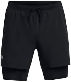 Under Armour Women's Fly By Shorts, 004 Black, LG