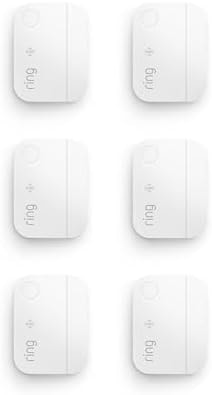 Ring Sensors: Window & Door Sensor (newest model) 6-pack – Instant notifications, on Amazon Sidewalk, Pro Monitoring available (sold separately)