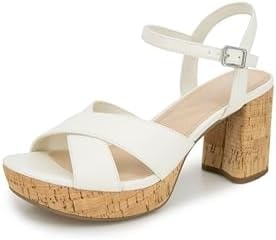 KENNETH COLE Reaction Womens REEVA PLATFORM ECRU 9