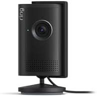 Ring Indoor Cam 2K (newest model) — Retinal 2K for crisp, true-to-life video quality, 6x Enhanced Zoom, Night Vision, Black