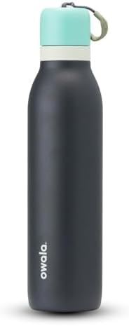 Owala FreeSip Twist Stainless Steel Water Bottle 24 oz Foggy Tide