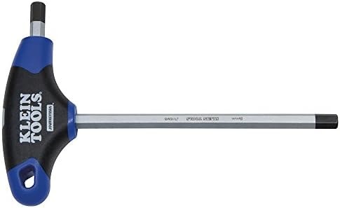 Klein Tools JTH9M6 6 mm Hex Key, Journeyman T-Handle, 9-Inch
