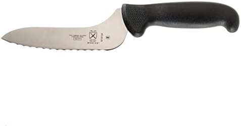 Mercer Culinary M18134BK Bread Knife, 6-Inch, Millennia Black
