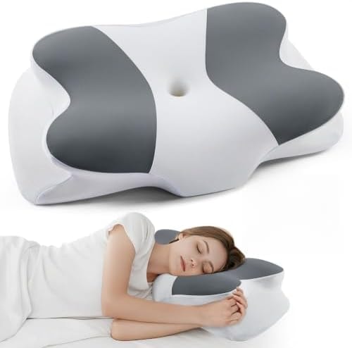 DONAMA Cervical Pillow Ergonomic Memory Foam Pillow for Neck Support