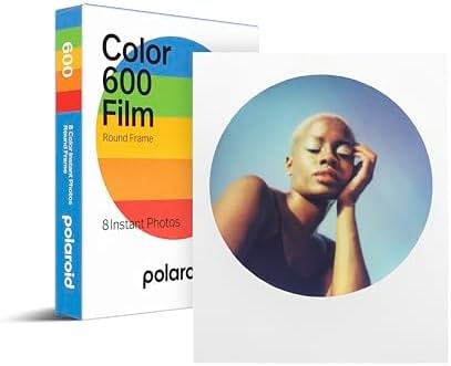 Polaroid Color Film for 600 - Round Frame (6021)