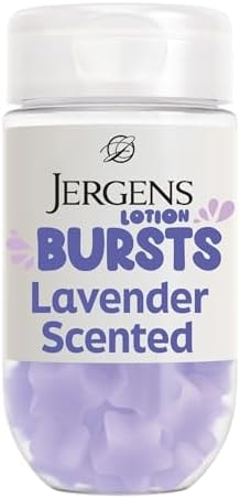 Jergens Lavender Star-Shaped Lotion Bursts Moisturizer for Teens, 38 ct