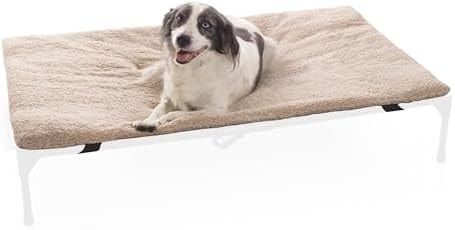 K&H Elevated Dog Bed Pet Cot Pad (Cot Sold Separately), X-Large 50x32 Tan