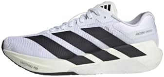 adidas Men's Adizero Dropset Pro Training, White/Black/White, 8