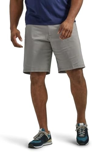 Lee Men's Extreme Motion Flat Front Short Iron 32