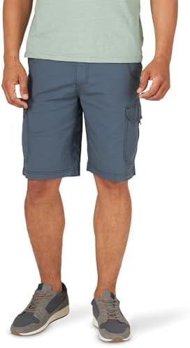 Lee Men's Extreme Motion Crossroad Cargo Short, Slate, 34