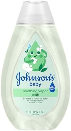 Johnson's Baby Soothing Vapor Bath, Calming Aromas, 13.6 fl. oz