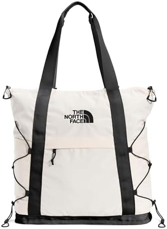 The North Face Borealis Tote Bag, Gardenia White/TNF Black-NPF, One Size