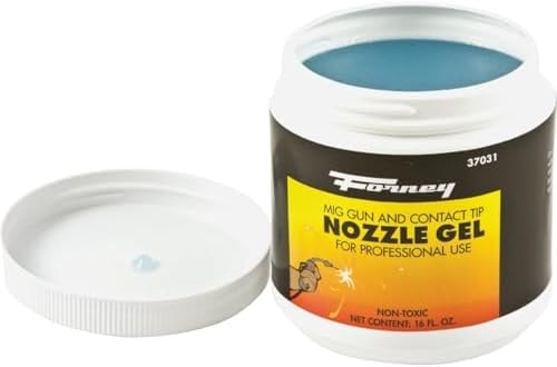 Forney 37031 Nozzle Gel For Mig Welding, 16-Ounce , White