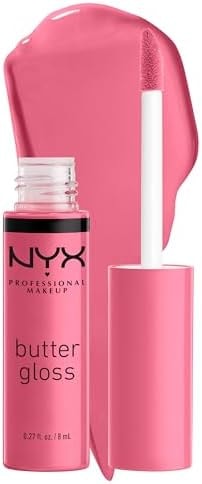 NYX PROFESSIONAL MAKEUP Butter Gloss, Non-Sticky Lip Gloss - Vanilla Cream Pie (Mauve)