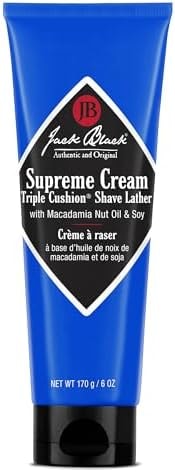 Jack Black Supreme Cream Triple Cushion, 6 oz