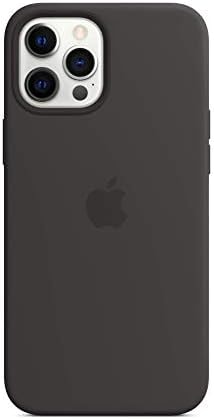 Apple iPhone 12 Pro Max Silicone Case with MagSafe - Black