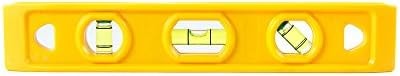 Swanson Tool TL011 9-Inch Speedlite Torpedo Level Yellow