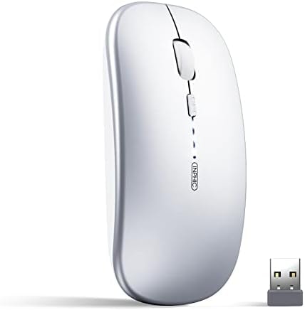 INPHIC Rechargeable Wireless Computer Bluetooth Mouse Tri-Mode