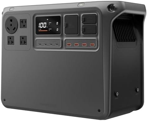 DJI Power 2000 Portable Power Station, 2048Wh LFP Battery