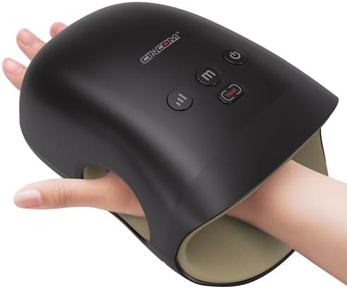 CINCOM Hand Massager - Cordless Hand Massager with Heat and Compression for Arthritis and Carpal Tunnel