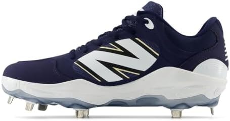 New Balance Men's Fresh Foam X 3000 V7 Baseball Shoe, Team Navy/White, 5 W