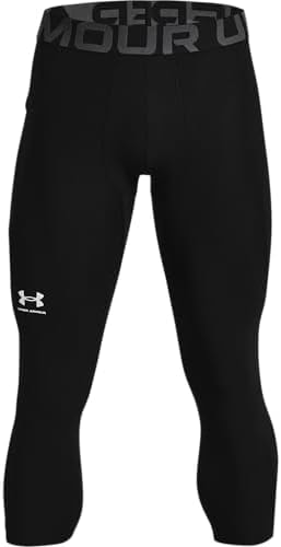 Under Armour Men's Armour HeatGear 3/4 Leggings, 001 Black, MDT