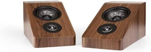 Polk Audio Reserve R900 Height Module, Dolby Atmos Speakers for 3D, Multidimensional Sound, 1" Pinnacle Ring Tweeter & 4" Turbine Cone Woofer, Hi-Res Certified, IMAX Enhanced, Wall Mountable, Walnut