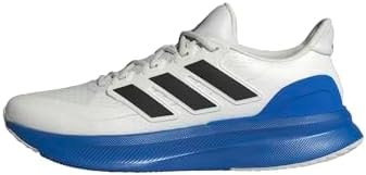 adidas Men's Ultrarun 5, Crystal White/Black/Blue, 8