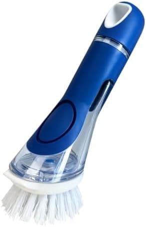 CELOX Dish Brush with Soap Dispenser, Soap Brush for Kitchen Sink