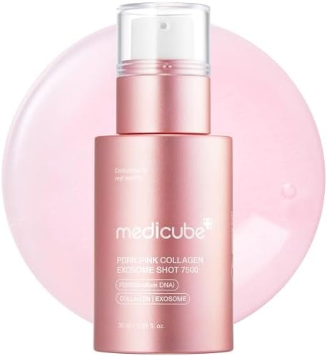 medicube Exosome Shot PDRN Pink Collagen 7,500 PPM Spicule Facial Serum