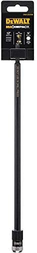 DEWALT Drill Bit Holder Extension, Impact Ready, 12-Inch (DWA12HLDFT)